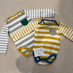 Baby Boden Lot of 2 Bodysuits - "Bodies"